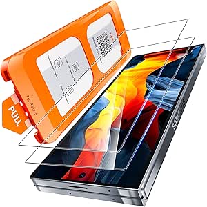 LϟK 3 in 1 for Samsung Galaxy Z Fold 6 Screen Protector, 2 Pack HD Tempered Glass Film   1 Dust Free Installation Tool, Anti-Scratch No Dust No Bubbles Samsung Z Fold 6 Screen Protector