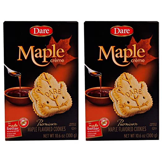 Dare Creme Cookies 10.2 ounce (pack of 2) (maple)