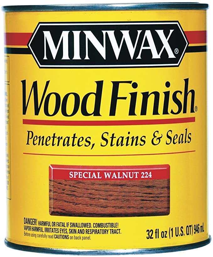 Minwax 70006 1 Quart Special Walnut Wood Finish Interior Wood Stain