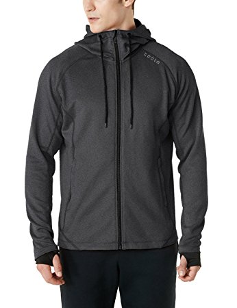 Tesla Men's Performance Long sleeve Training Full-zip Hoodie Jacket MKJ03 / MKJ01