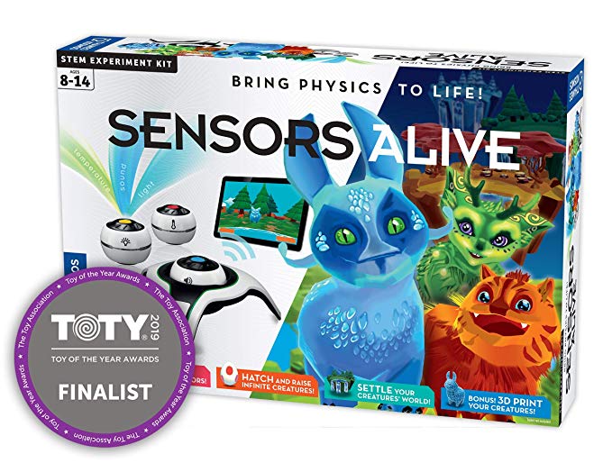 Thames & Kosmos 620486 Sensors Alive: Bring Physics to Life Science Experiment Kit