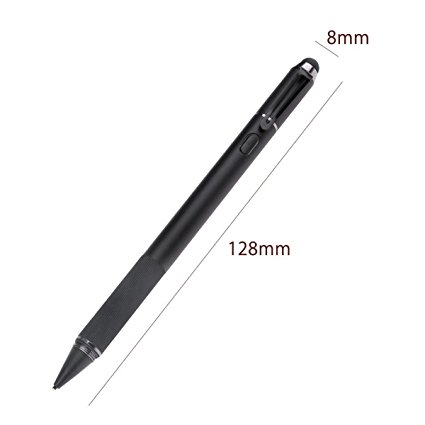 Stylus Capacitive Pen, VFLYKOO Smart Active Sense Capacitive Screen 2mm Fine Point Styli for iPad Air 2 iPad Pro 9.7
