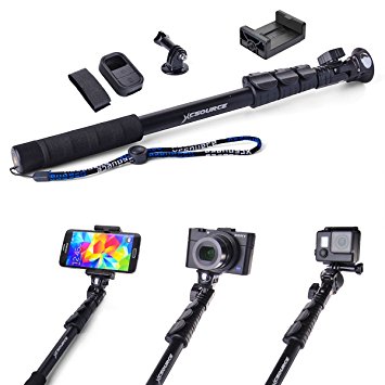 XCSOURCE Extendable Selfie Stick Monopod for Camera and GoPro