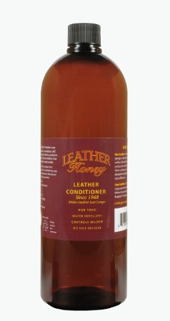 Leather Honey Leather Conditioner, the Best Leather Conditioner Since 1968, 32 Oz Bottle. For Use on Leather Apparel, Furniture, Auto Interiors, Shoes, Bags and Accessories. Non-Toxic and Made in the USA!