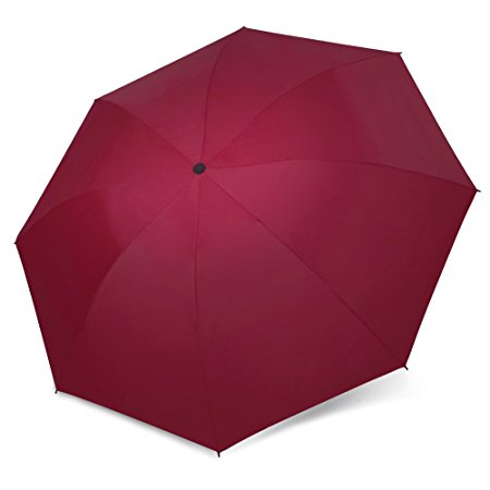 Folding Travel Umbrella Automatic Lightweight Compact Portable Windproof Rain Umbrellas for Men and Women