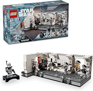 LEGO Star Wars: A New Hope Boarding The Tantive IV Fantasy Toy, Collectible Star Wars Toy with Exclusive 25th Anniversary Minifigure Clone Trooper Fives, Gift Idea for Kids Ages 8 and Up, 75387