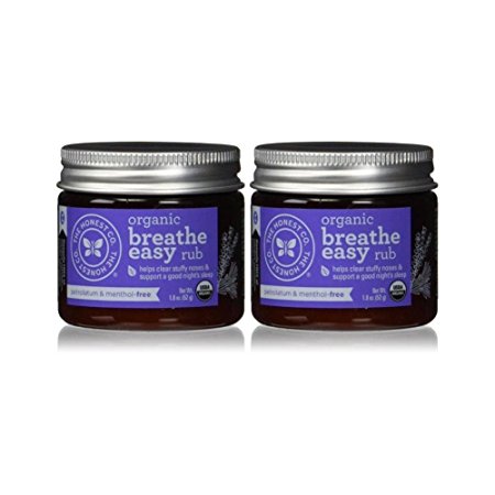 The Honest Company Breathe Easy Rub, 1.8 Ounce (Pack of 2)