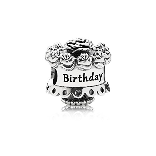 Pandora Women's 925 Sterling Silver Happy Birthday Bead