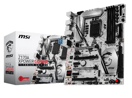 MSI Enthuastic Gaming Intel Z170A  LGA 1151 DDR4 USB 3.1 ATX Motherboard (Z170A XPower Gaming Titanium Edition)