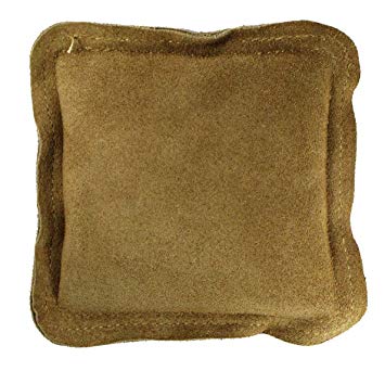 SE JT-SB55 5-1/2" Square Leather Bench Block Sand Pad