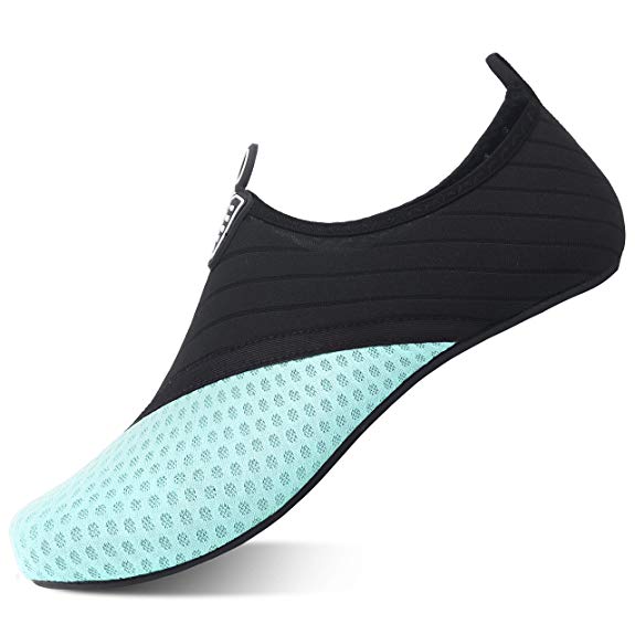 JOCAFIYE Womens Mens Water Shoes Barefoot Skin Shoes Quick-Dry Water Shoe for Dive Surf Swim Beach Yoga
