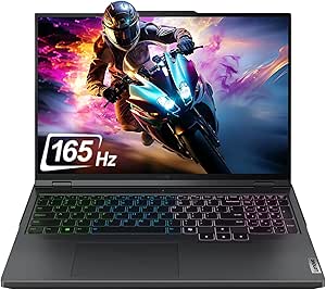 Lenovo Legion Pro 5 Gaming Laptop, AMD Ryzen 7 7745HX, 64 GB DDR5 Ram, 2 TB PCle SSD, 16" WQXGA (2560x1600), Nvidia Geforce RTX 4060, W11 Home