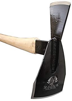 Prohoe Rogue 55HXH Gardening Hoe and Ax Combination 40" Hickory Handle