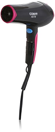Conair Ionic Turbo Styler / Hair Dryer; Black / Pink