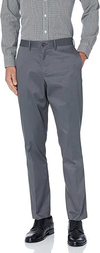 Buttoned Down mens Athletic Fit Non-iron Dress Chino Pant