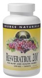 Source Naturals Resveratrol 200mg 120 Tablets