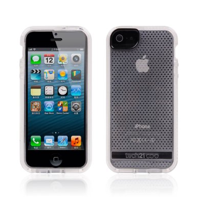 Tech21 Evo Mesh Protective Case for Apple Iphone 5/5S /SE White