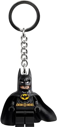 LEGO Super Heroes Batman Black Suit Minifigure Keyring 854235