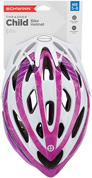 Schwinn Thrasher Bike Helmet, Lightweight Microshell Design, Sizes for Adults, Youth and Children