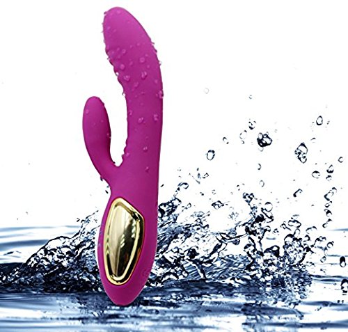 10 Speed Rechargeable Vibrator Massager - Waterproof Personal Powerful Vibrator With Dual Motors, Non-Toxic Medical Grade Material