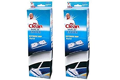 Mr Clean 446923 Magic Eraser Refill For Butterfly Mop (2 Pack)