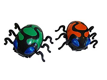 Robotic MagnaBeetle - Set of 2: orange / green