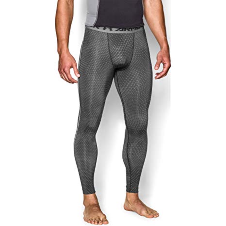 Under Armour HeatGear Armour Printed Compression Tights - SS15 - Medium - Black