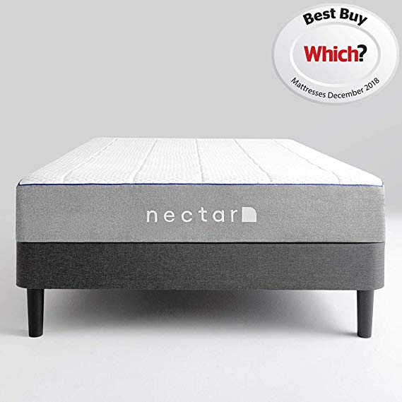 Nectar King Mattress | Memory Foam | Awarded Which Best Buy | Risk-Free 365 Night Home Trial with Forever Warranty | Good Housekeeping Recommended and Made in Britain.