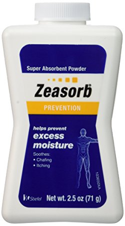 Special pack of 6 Zeasorb Super Absorbent Powder 2.5 oz (70.9 g)