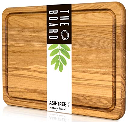 Wood Cutting Board B.Brown Original American Cutting Board Great For Serving and Chopping (9.4x13.5 In)