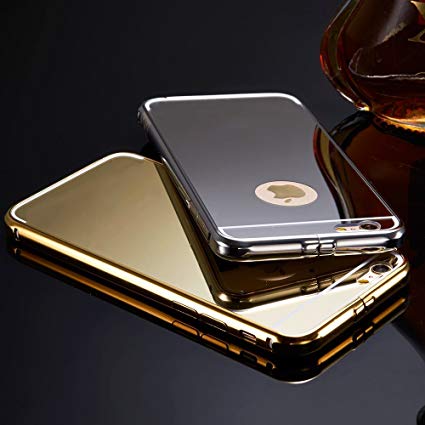 iPhone 6/6s Plus Ultra Sleek Full Mirror Case (2 Pack) (iPhone 6)