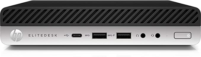 HP EliteDesk 800 G5 Mini Desktop Intel Core 9th Gen i5-9500T 6-Core up to 3.70 GHz, 8GB DDR4 Memory, 256GB Solid State Drive, Windows 10 Pro