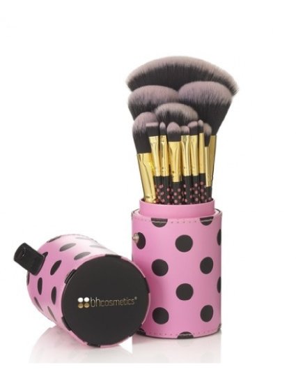 BH Cosmetics Pink-a-Dot Brush Set