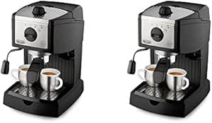 De'Longhi EC155 15 BAR Pump Espresso and Cappuccino Maker (2-(Pack))