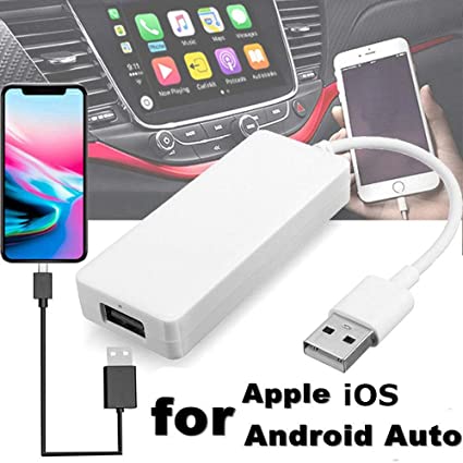 Polarlander Car Link Dongle USB Smart Link Apple Dongle for Android Navigation Player Mini USB Stick with Android Auto for iOS