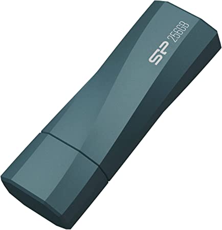 Silicon Power 256GB Mobile C07 USB Type-C Flash Thumb Drive - Deep Blue