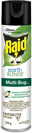 Raid Earthblends Multi-Bug Killer Aerosol - 350 Gram