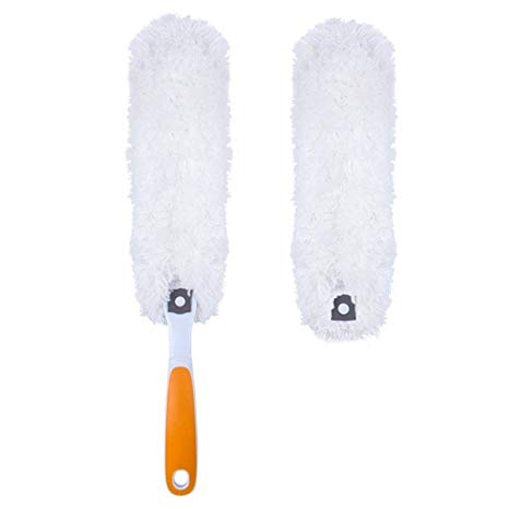 MR. SIGA Microfiber Duster Size: 17.5" (Included 2 Refills)