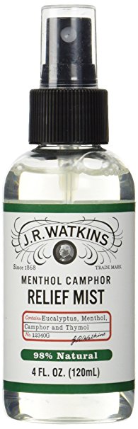 J.R. Watkins Menthol Camphor Relief Mist, 4 Ounce