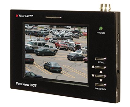 Triplett 8050 CamView W35 Security Camera Wrist Monitor with 3.5-Inch LCD (Black)