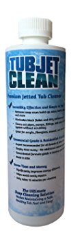 Jetted Tub Cleaner - Easy, Safe, Concentrated Self Cleaning Bath Tub Jet and Plumbing System Cleaner for Your Hot Tub, Whirlpool, Spa, or Jacuzzi - (Premium Formula - 8 cleanings per bottle)