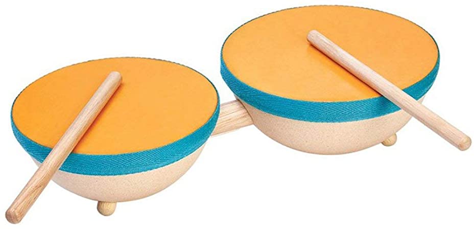 PlanToys 6425 Double Drum Music Set