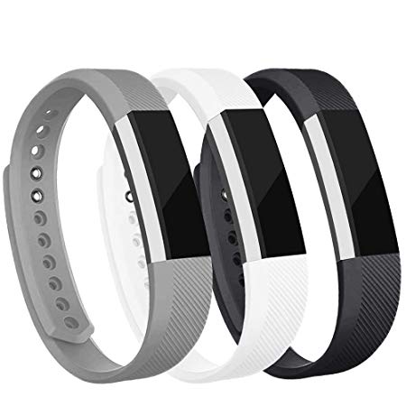 iGK Replacement Bands Compatible for Fitbit Alta and Fitbit Alta HR, Newest Adjustable Sport Strap Smartwatch Fitness Wristbands