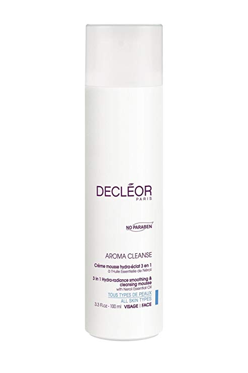 Decleor Aroma Cleanse 3-in-1 Hydra-Radiance Smoothing and Cleansing Mousse for All Skin - 100 ml