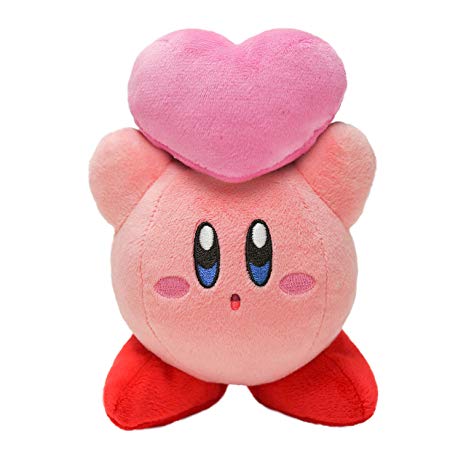 Star's Kirby Plush Doll Kirby KP33 (Friends Heart Throwing)