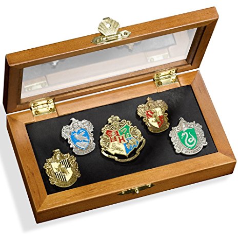 Harry Potter House Crest Pin Set