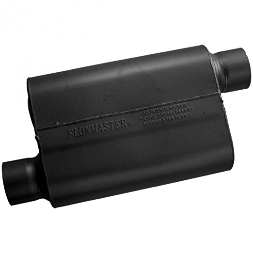 Flowmaster 43043 40 Series Muffler - 3.00 Offset IN / 3.00 Offset OUT - Aggressive Sound