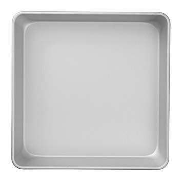 Wilton Performance Pans Aluminum Square Cake and Brownie Pan, 10-Inch