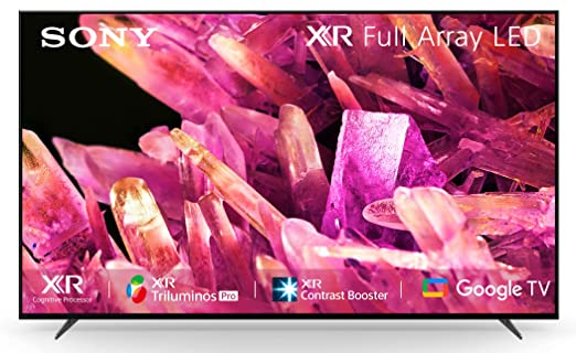 Sony Bravia 189 cm (75 inches) XR Series 4K Ultra HD Smart Full Array LED Google TV XR-75X90K (Black)