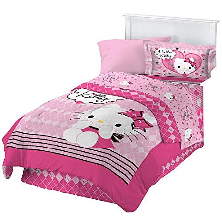 Hello Kitty "Sweet and Sassy" Twin Comforter Set